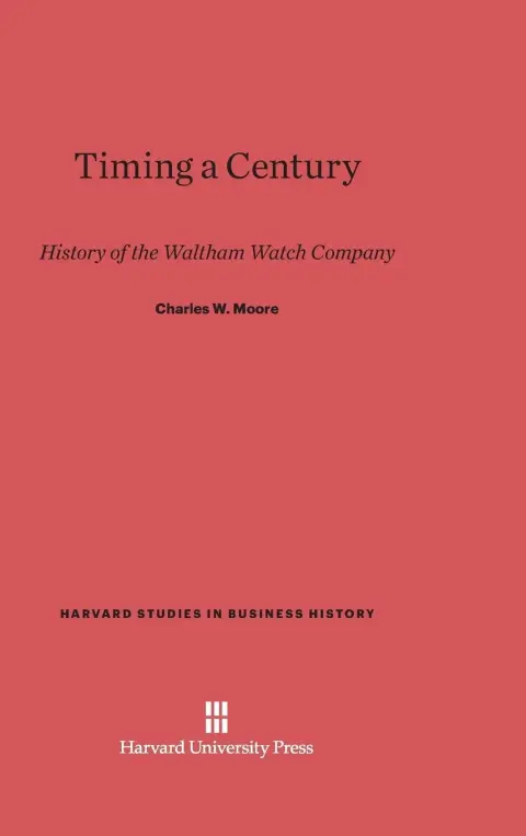 Cover of Timing a Century