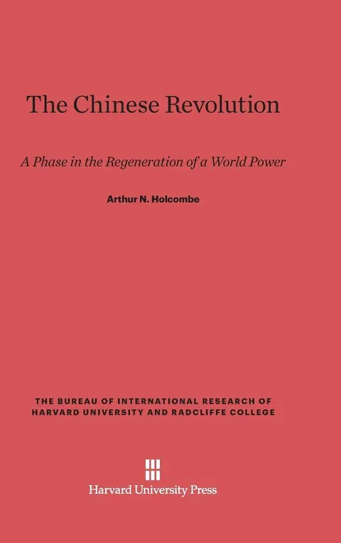 Cover of The Chinese Revolution