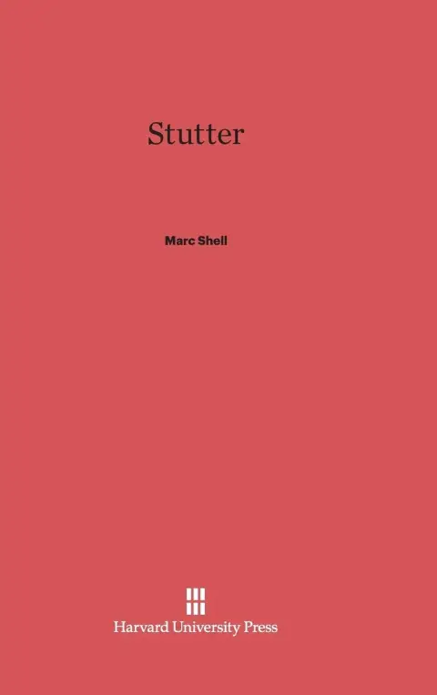 Cover of Stutter