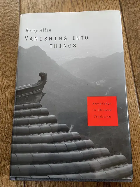 Cover of Vanishing into Things