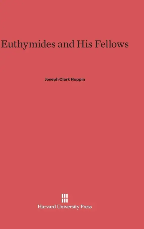Cover of Euthymides and His Fellows