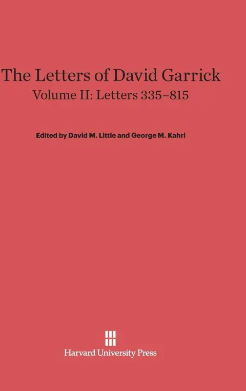 Cover of Letters 335-815