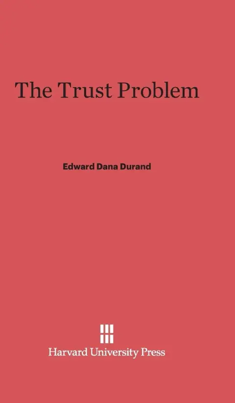 Cover of The Trust Problem