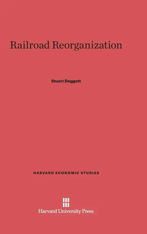 Cover of Railroad Reorganization