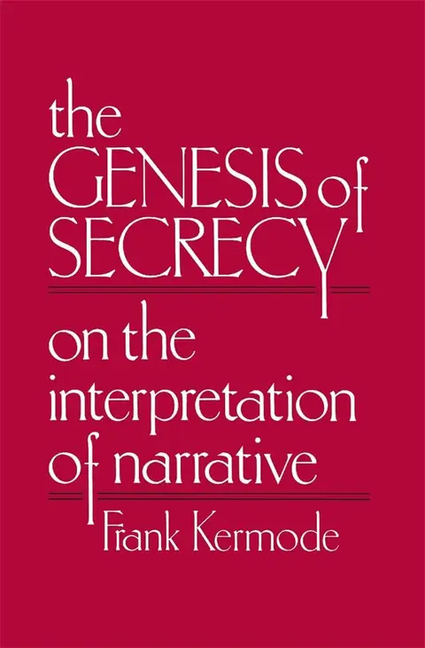 Cover of The Genesis of Secrecy