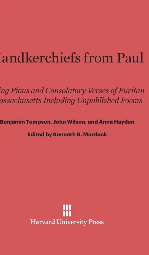 Cover of Handkerchiefs from Paul