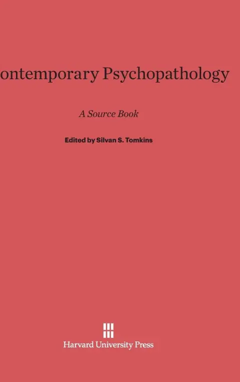 Cover of Contemporary Psychopathology