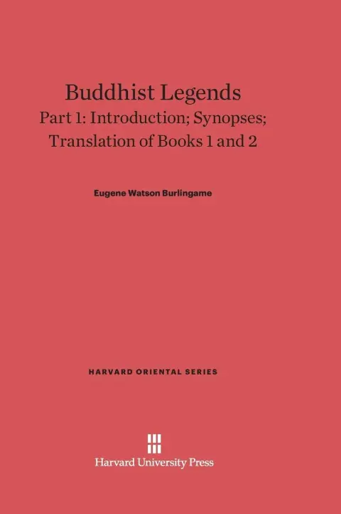 Cover of Buddhist Legends