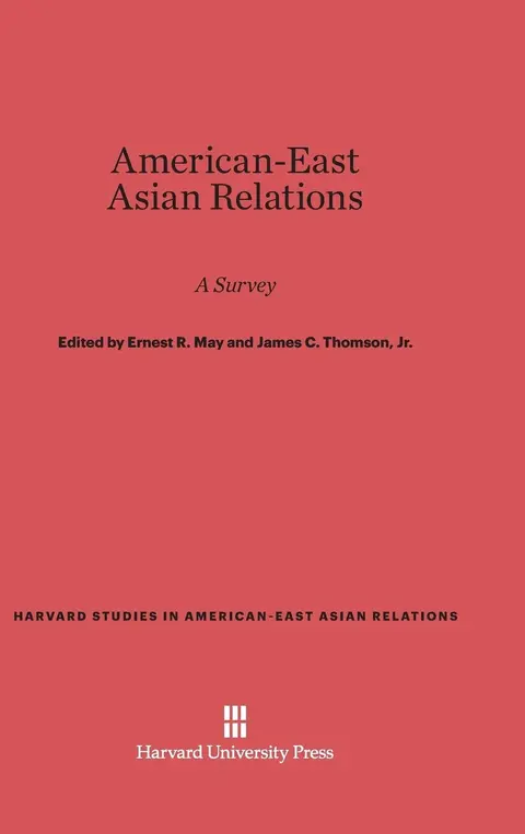 Cover of American-East Asian Relations