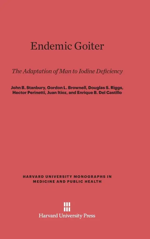 Cover of Endemic Goiter