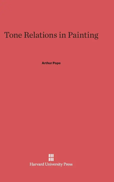 Cover of Tone Relations in Painting