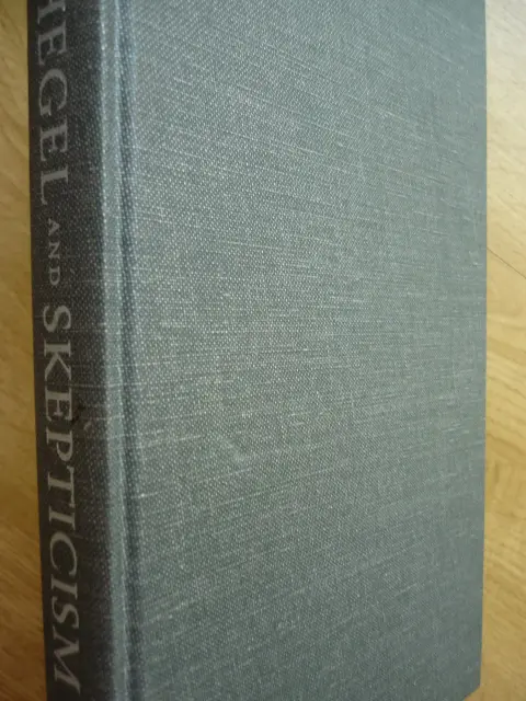 Cover of Hegel and Skepticism