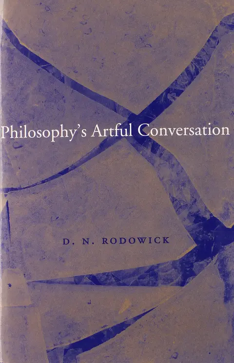 Cover of Philosophy's Artful Conversation