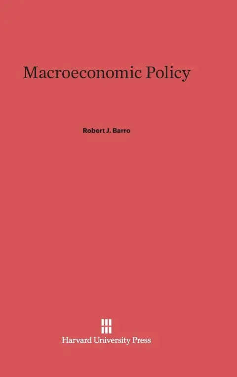 Cover of Macroeconomic Policy