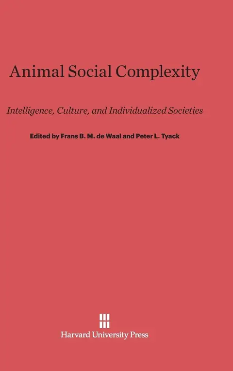 Cover of Animal Social Complexity