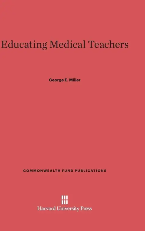 Cover of Educating Medical Teachers