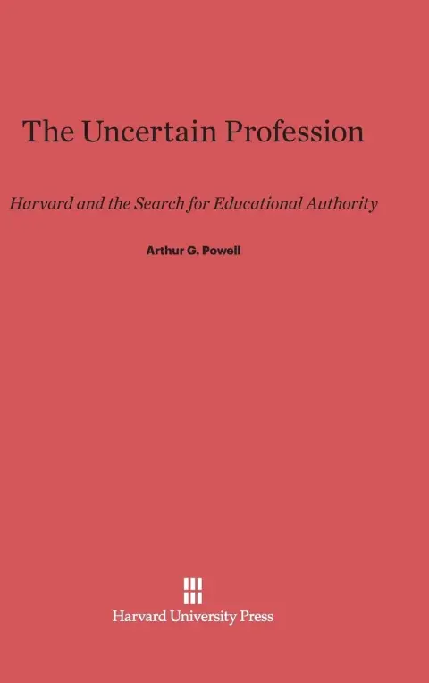 Cover of The Uncertain Profession