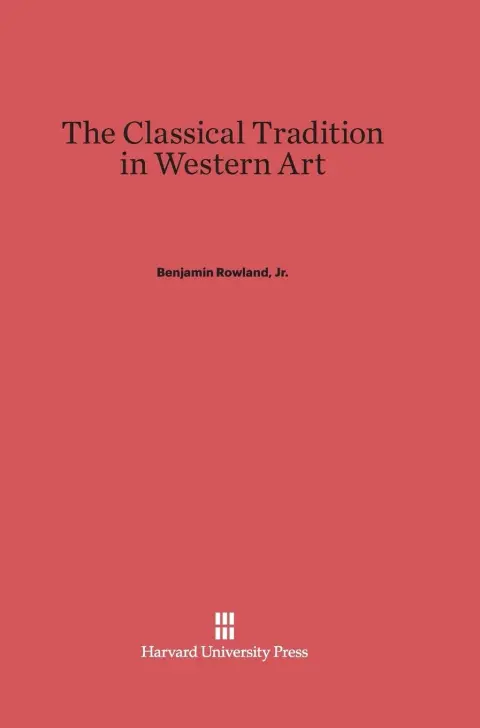Cover of The Classical Tradition in Western Art