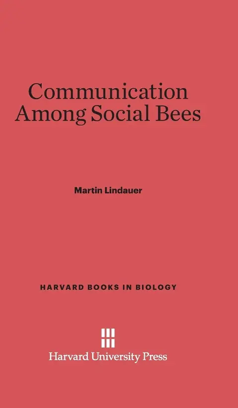 Cover of Communication Among Social Bees