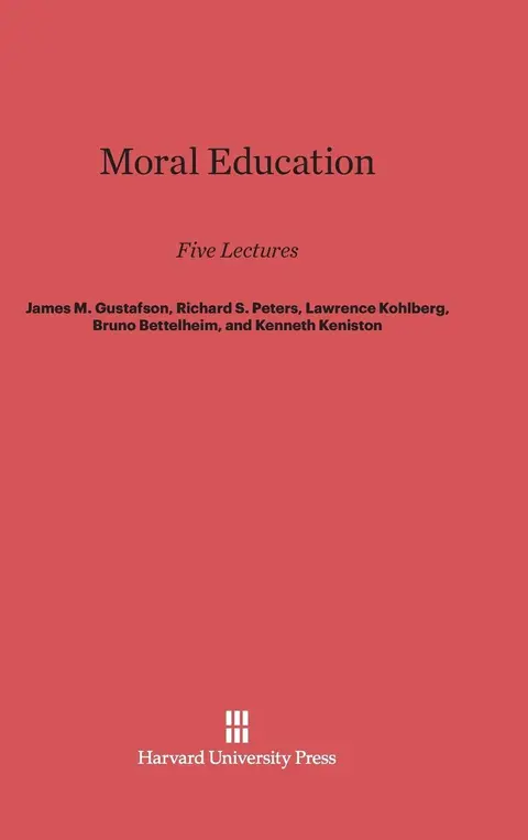 Cover of Moral Education