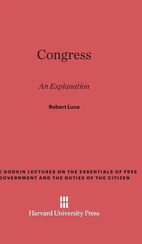 Cover of Congress