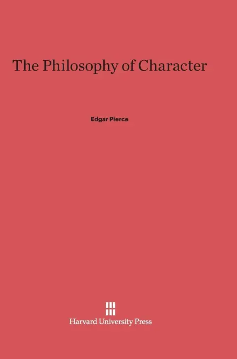 Cover of The Philosophy of Character