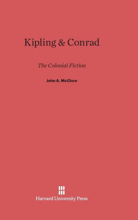 Cover of Kipling and Conrad