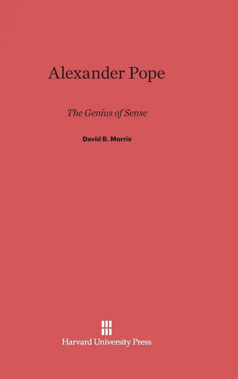 Cover of Alexander Pope