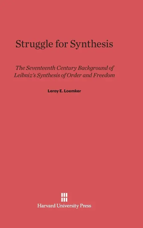 Cover of Struggle for Synthesis