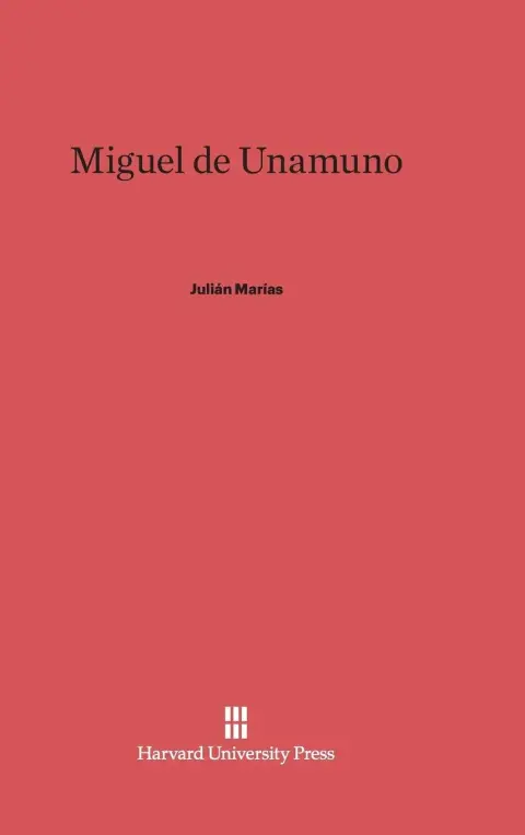 Cover of Miguel de Unamuno