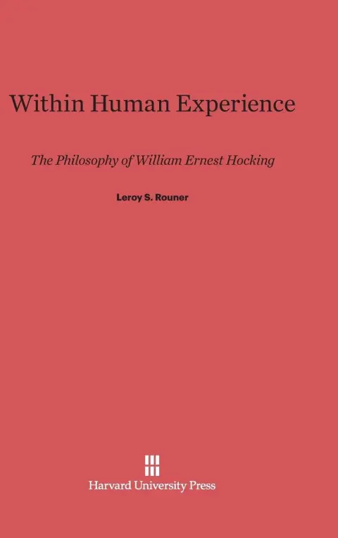 Cover of Within Human Experience