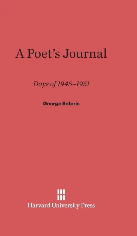 Cover of A Poet's Journal