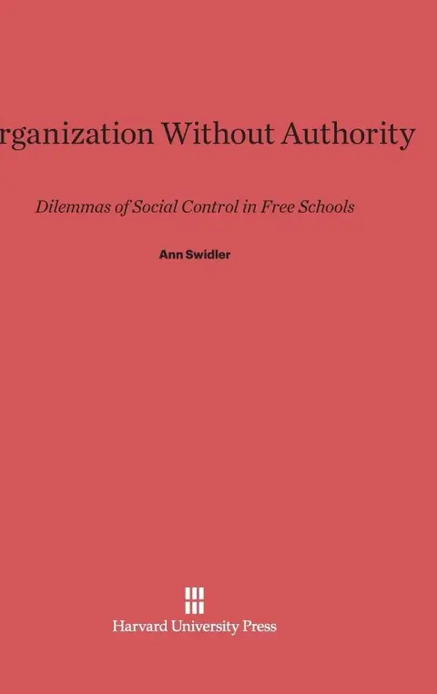 Cover of Organization Without Authority