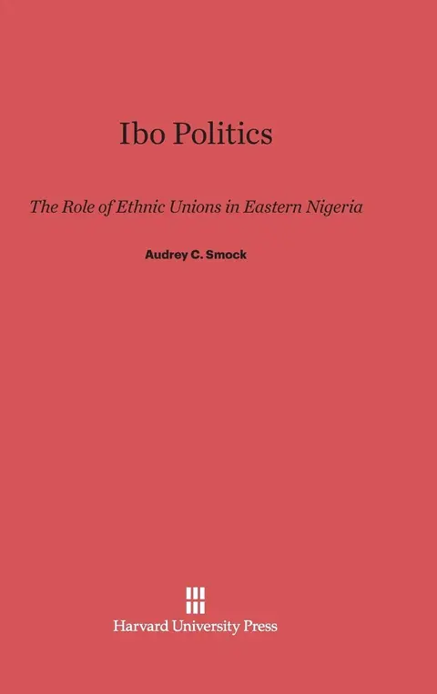 Cover of Ibo Politics