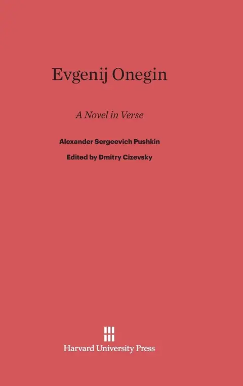 Cover of Evgenij Onegin