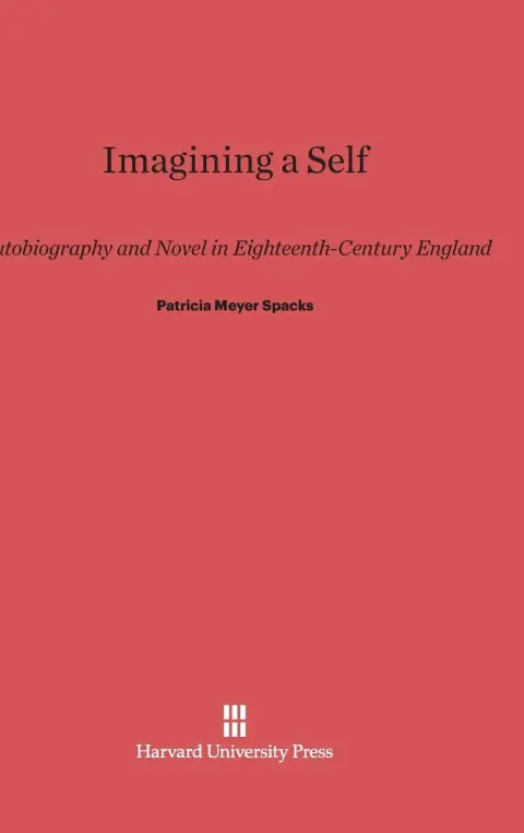 Cover of Imagining a Self