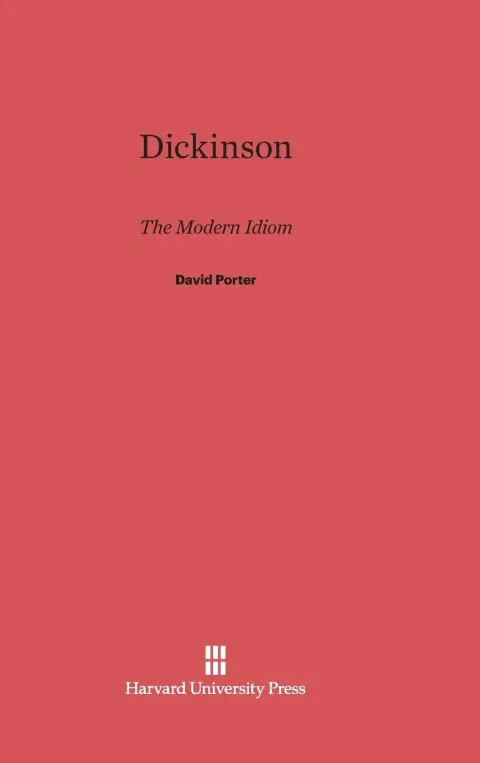 Cover of Dickinson