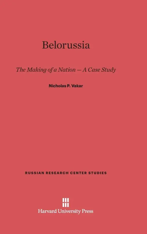 Cover of Belorussia