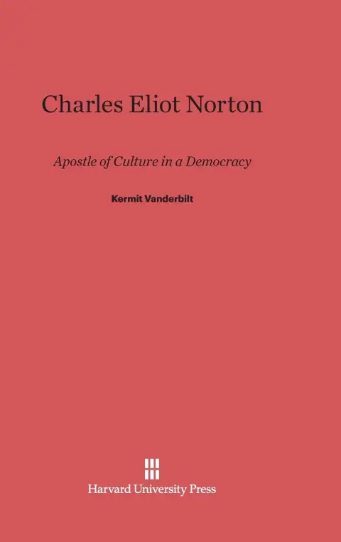 Cover of Charles Eliot Norton