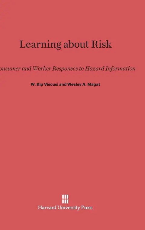 Cover of Learning about Risk