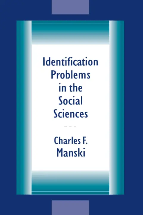 Cover of Identification Problems in the Social Sciences