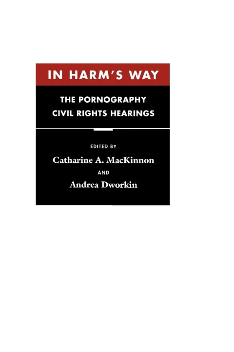 Cover of In Harm's Way