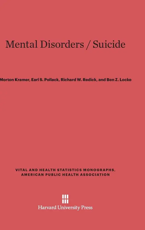 Cover of Mental Disorders / Suicide