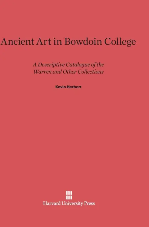 Cover of Ancient Art in Bowdoin College
