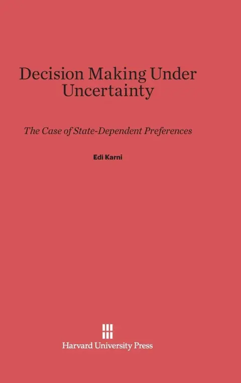 Cover of Decision Making Under Uncertainty