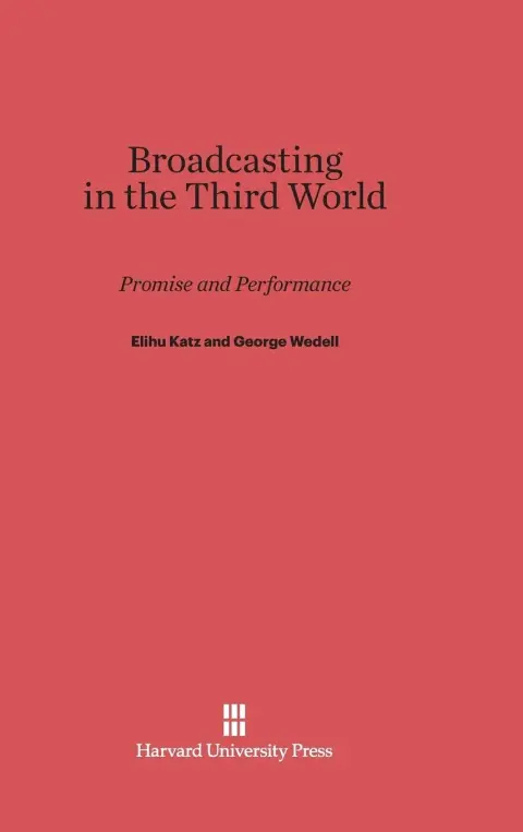 Cover of Broadcasting in the Third World