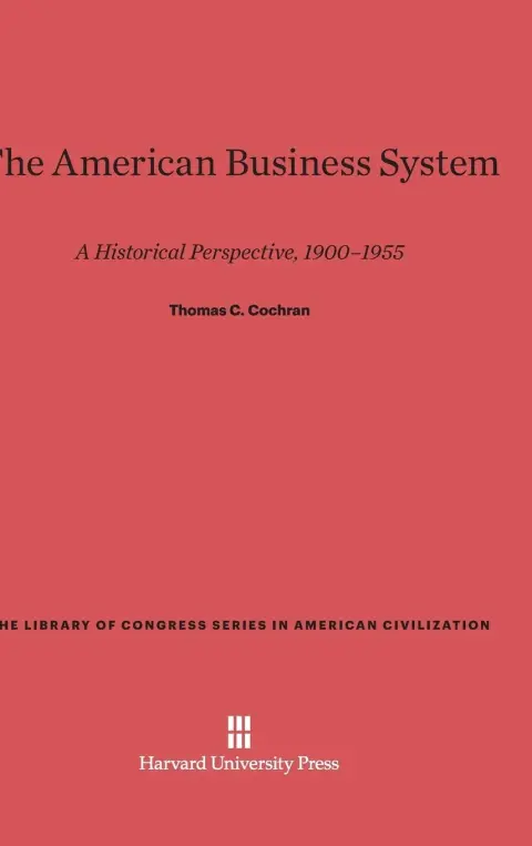 Cover of The American Business System