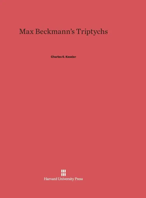 Cover of Max Beckmann's Triptychs