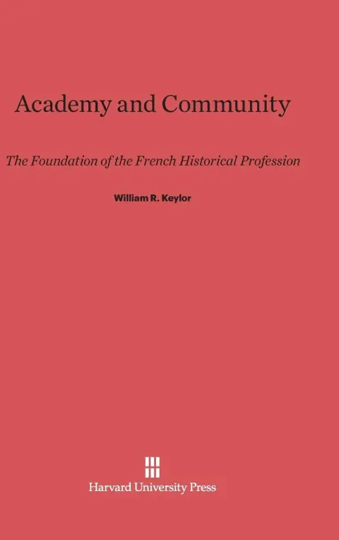 Cover of Academy and Community