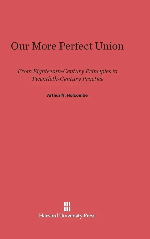 Cover of Our More Perfect Union